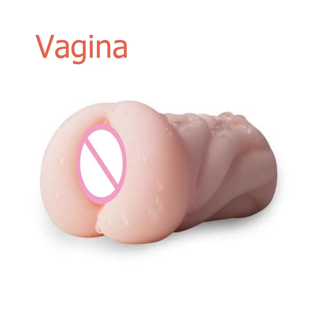 Male Masturbator in Realistic Silicone 3-in-1 – Vagina, Mouth and Anal with 360° Texture