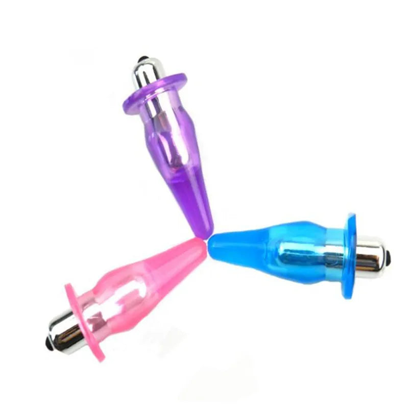 Mini anal vibrator plug clitoris vibration secret erotic sex toy tiny butt plug vibrating prostate massager adult toys for men