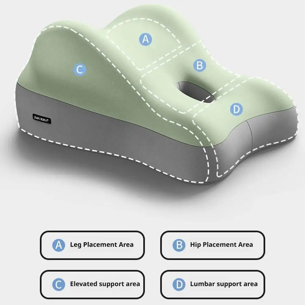 Bed Sleeping Pillow Couple Pillow Auxiliary Multifunctional Pillow Sleeping Prone Prone ﻿ Sleeping Pillow Lifting Cushion D7A9