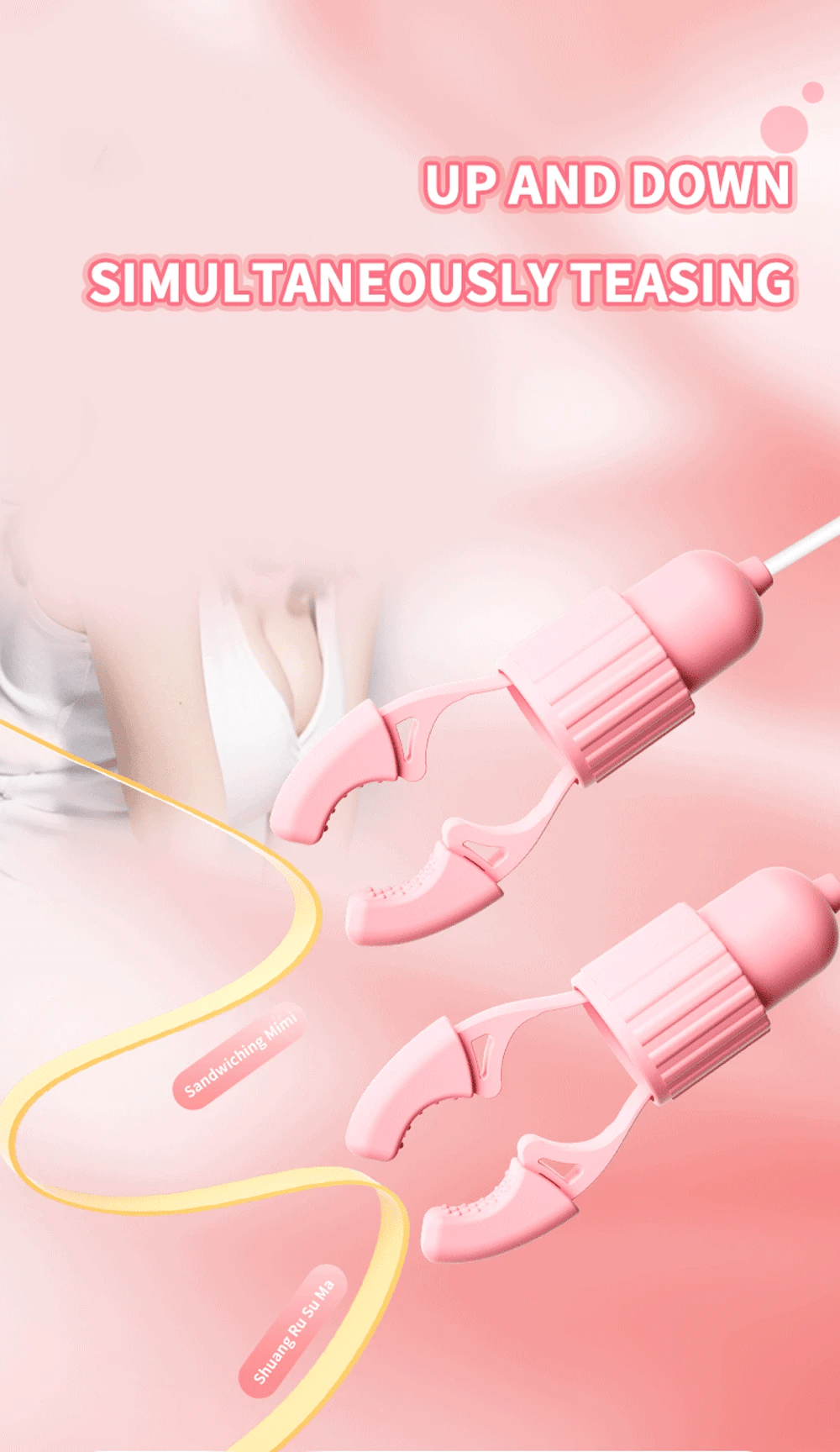 Women's Rechargeable Suction Massager - 5-Speed Nipple & Body Stimulator, Waterproof Couple Wellness Device consolador adult