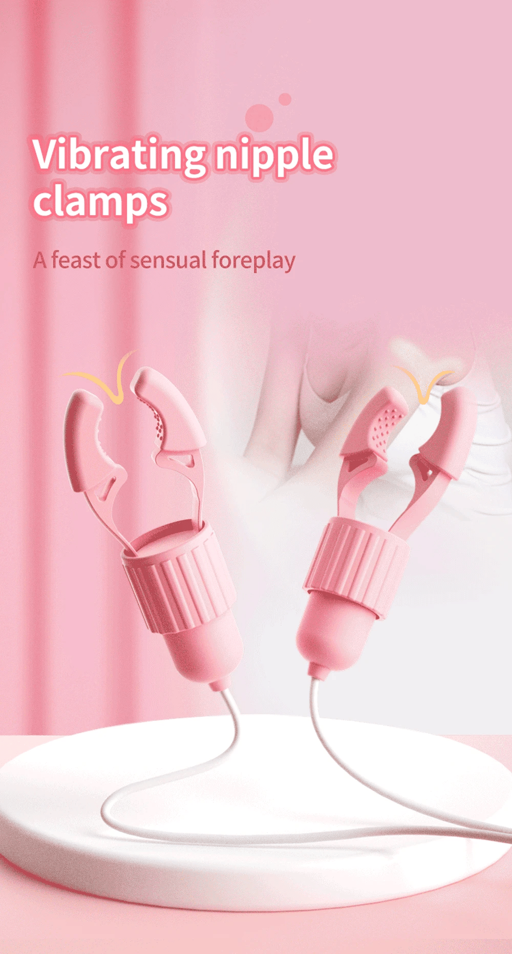 Women's Rechargeable Suction Massager - 5-Speed Nipple & Body Stimulator, Waterproof Couple Wellness Device consolador adult