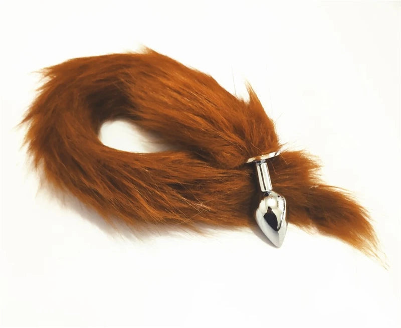 BDSM Bondage Fox Tail Anal Plug Butt Plug Stimulator Restraints Flirting  Role-playing Sex Games Men Women Sex Toys Vibrator