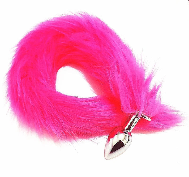 BDSM Bondage Fox Tail Anal Plug Butt Plug Stimulator Restraints Flirting  Role-playing Sex Games Men Women Sex Toys Vibrator