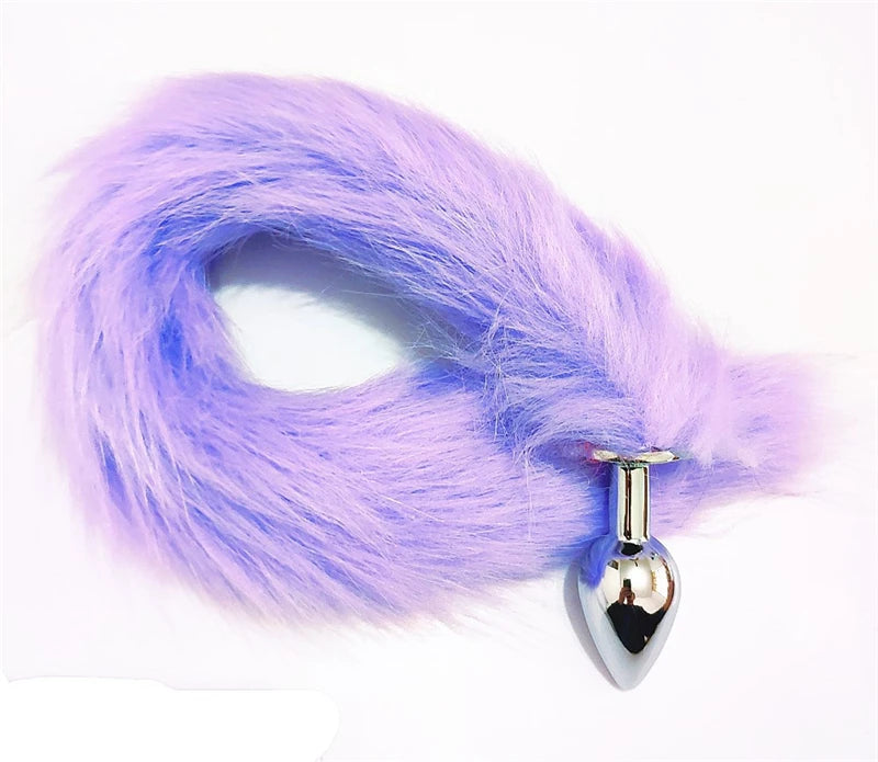 BDSM Bondage Fox Tail Anal Plug Butt Plug Stimulator Restraints Flirting  Role-playing Sex Games Men Women Sex Toys Vibrator