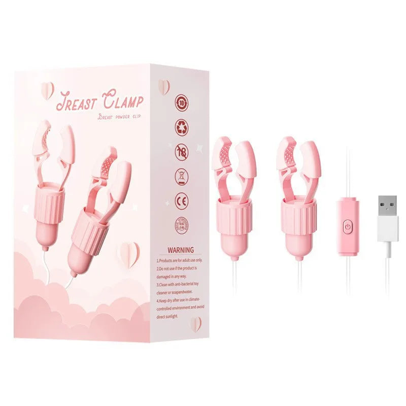 Sensitive Nipple Stimulator with Vibration - Dual-Action Pleasure Device for Women's Intimate Wellness & Massage Nipple Vibrator