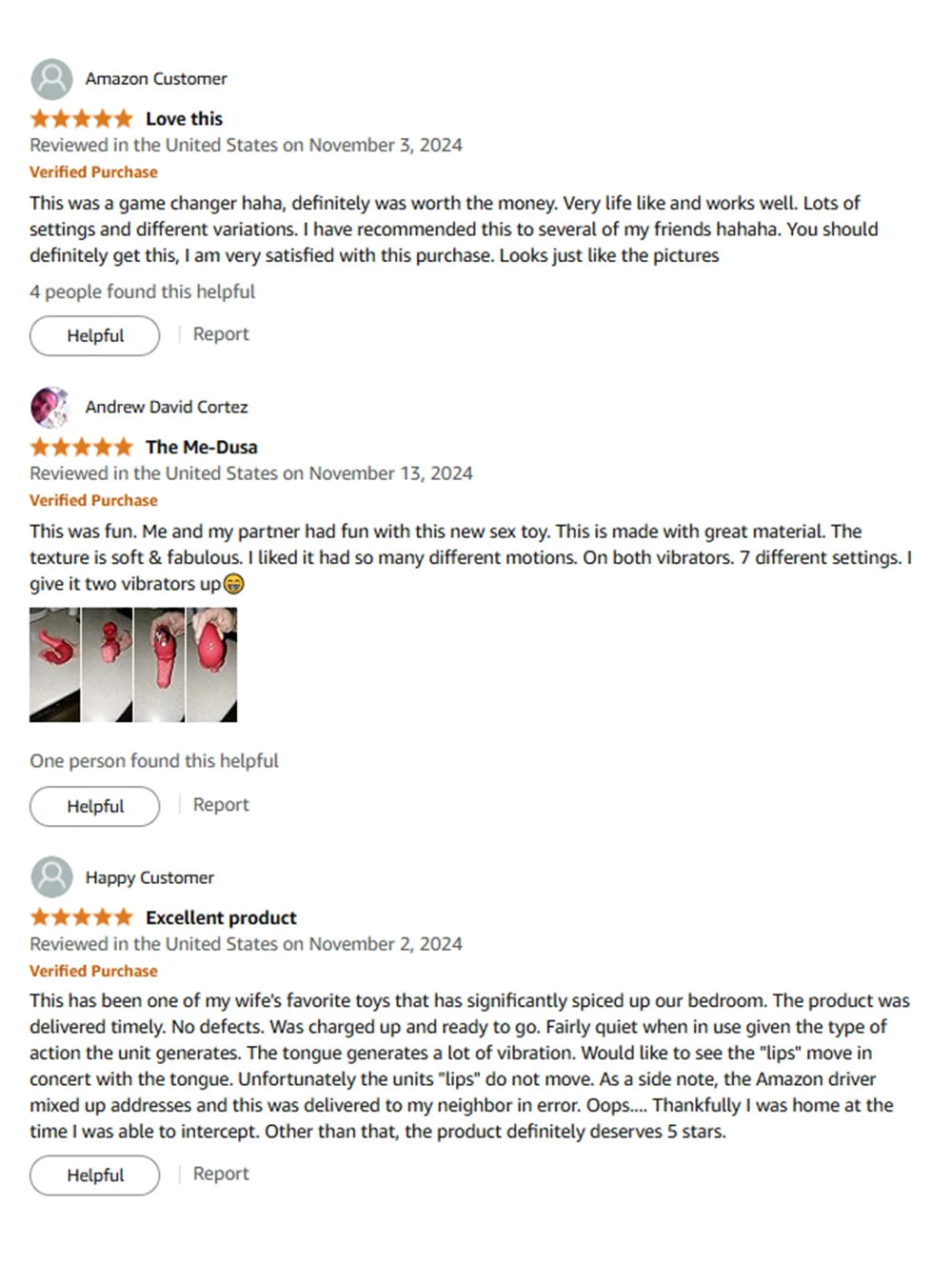 Dual Tongue Vibrator 10 Modes – Clitoral and Vagina Stimulator with Oscillating Vibration, 18+ Female Sex Toy