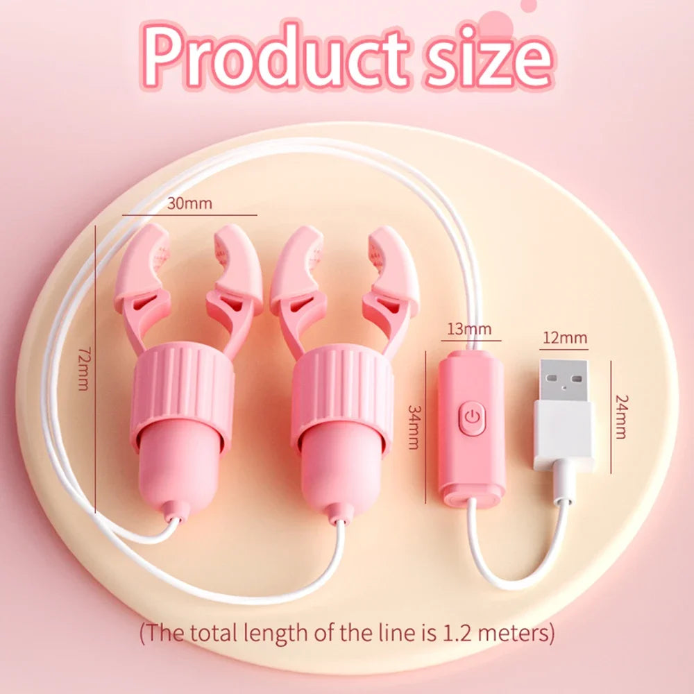Women's Rechargeable Suction Massager - 5-Speed Nipple & Body Stimulator, Waterproof Couple Wellness Device consolador adult