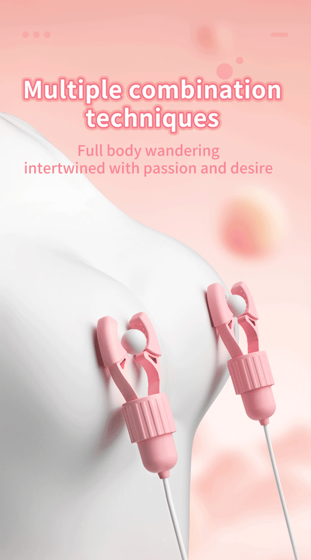 Women's Rechargeable Suction Massager - 5-Speed Nipple & Body Stimulator, Waterproof Couple Wellness Device consolador adult