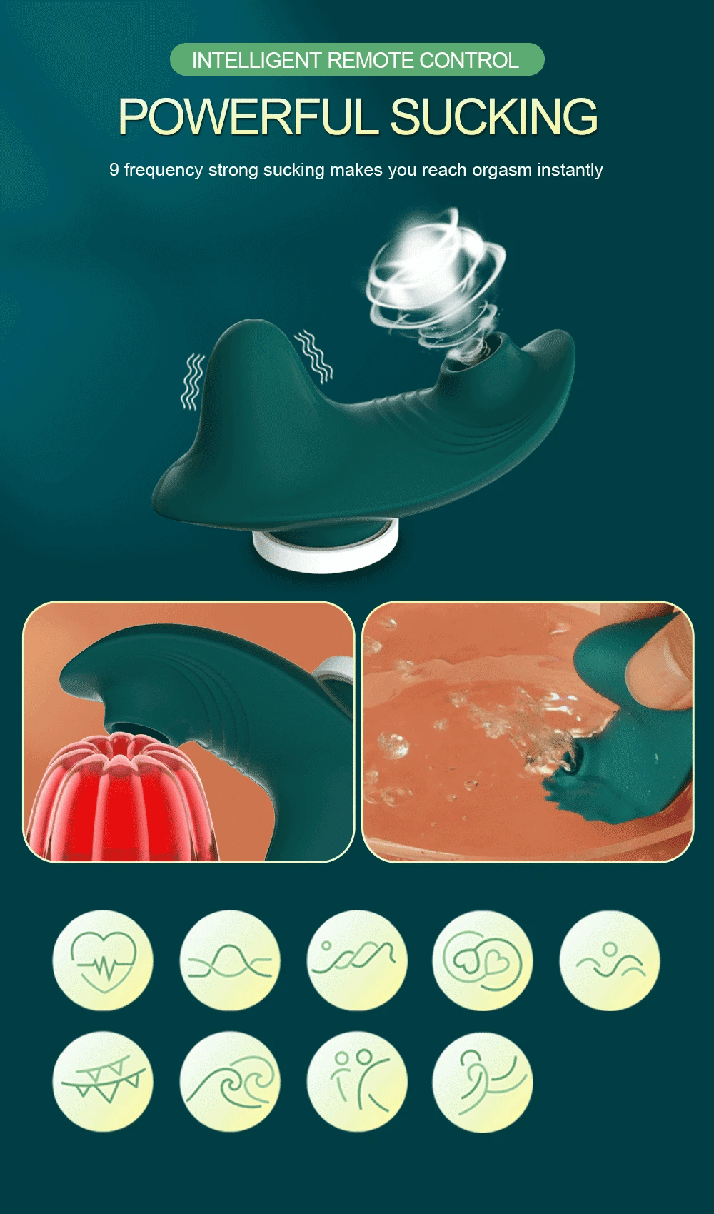 Wearable Mini Vibrator For Women Clitoris Sucker App Bluetooth Remote Control Vibro On Sexy Panties Adults Sex Toys Stimulator