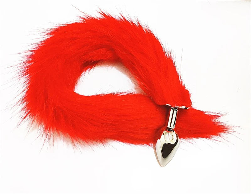 BDSM Bondage Fox Tail Anal Plug Butt Plug Stimulator Restraints Flirting  Role-playing Sex Games Men Women Sex Toys Vibrator