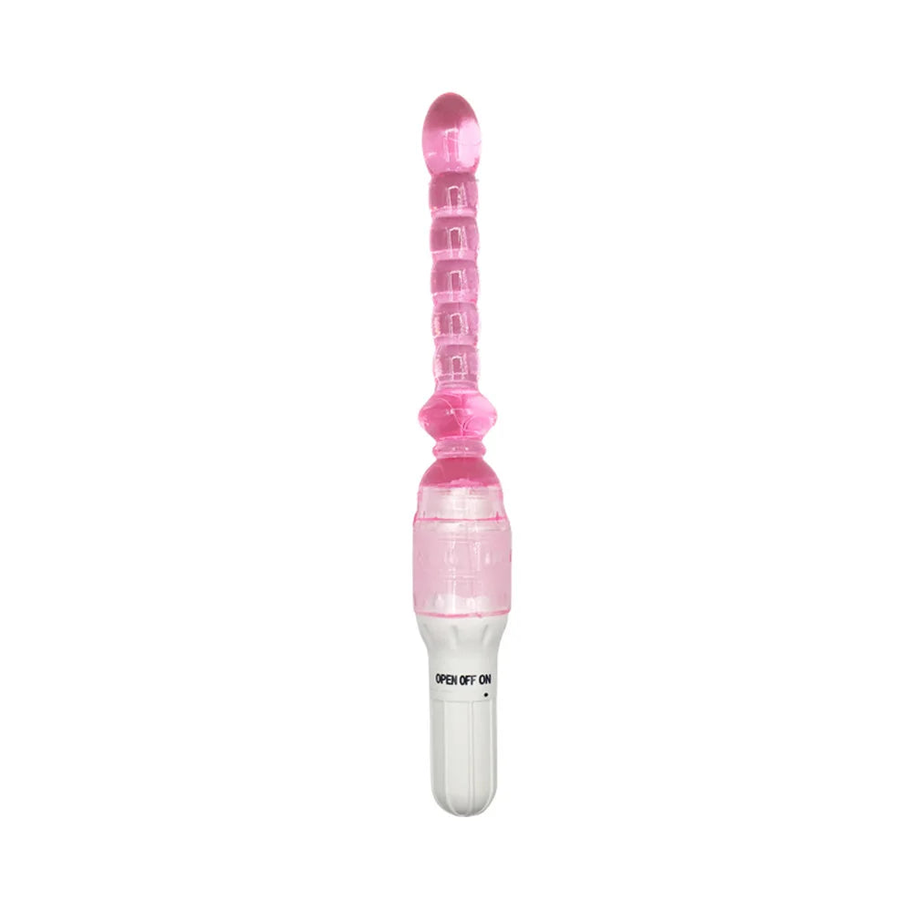 1/3 Pcs 9‘’ Jelly Vibrator Stick Long Anal Butt Plug Beads Silicone G-spot Massager Sex Toys For Couples Masturbation Dildo