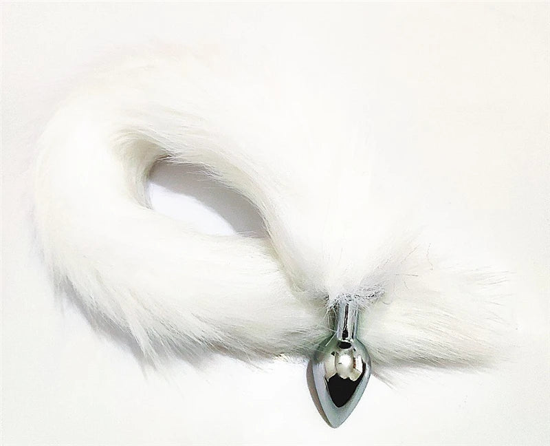 BDSM Bondage Fox Tail Anal Plug Butt Plug Stimulator Restraints Flirting  Role-playing Sex Games Men Women Sex Toys Vibrator