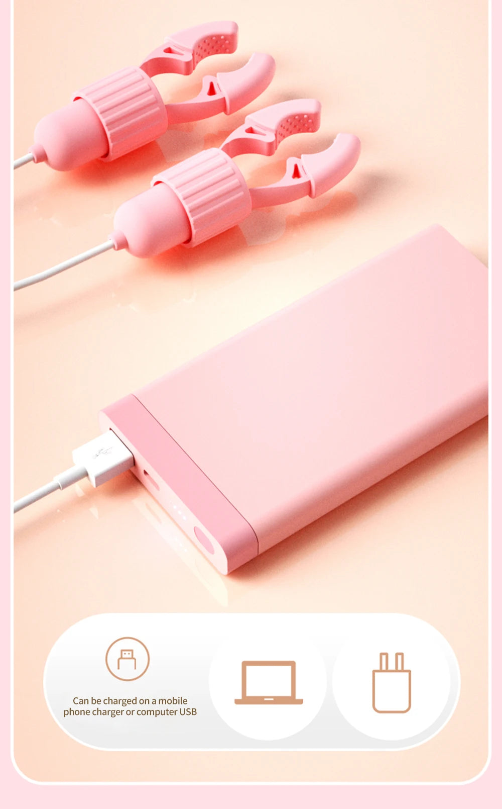 Women's Rechargeable Suction Massager - 5-Speed Nipple & Body Stimulator, Waterproof Couple Wellness Device consolador adult