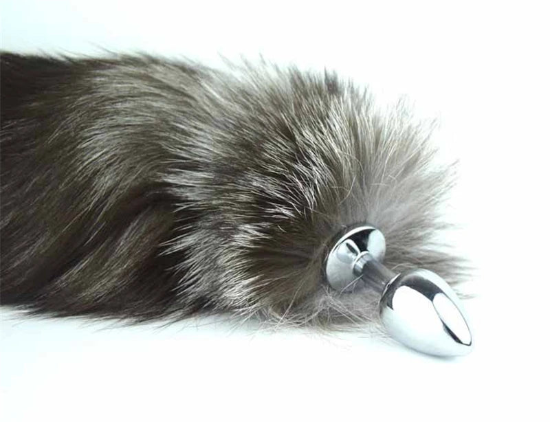 BDSM Bondage Fox Tail Anal Plug Butt Plug Stimulator Restraints Flirting  Role-playing Sex Games Men Women Sex Toys Vibrator