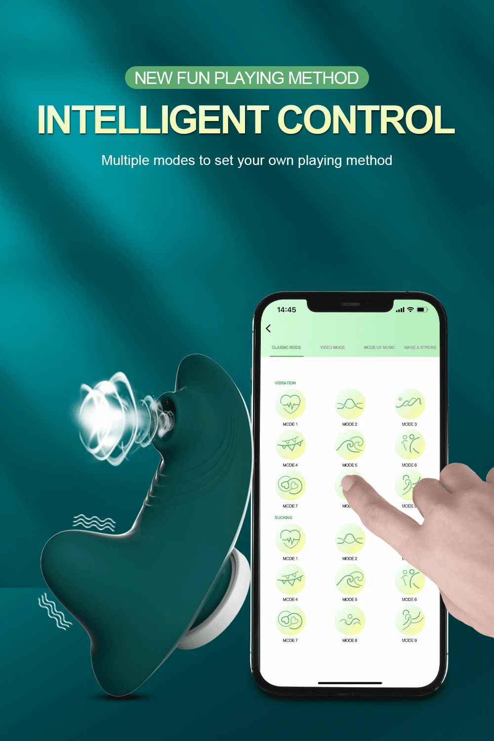 Wearable Mini Vibrator For Women Clitoris Sucker App Bluetooth Remote Control Vibro On Sexy Panties Adults Sex Toys Stimulator