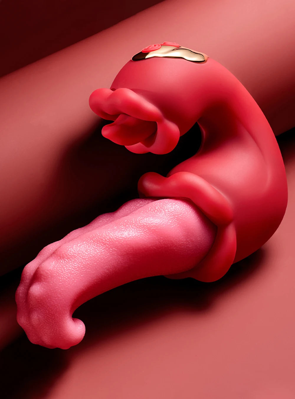 Dual Tongue Vibrator 10 Modes – Clitoral and Vagina Stimulator with Oscillating Vibration, 18+ Female Sex Toy