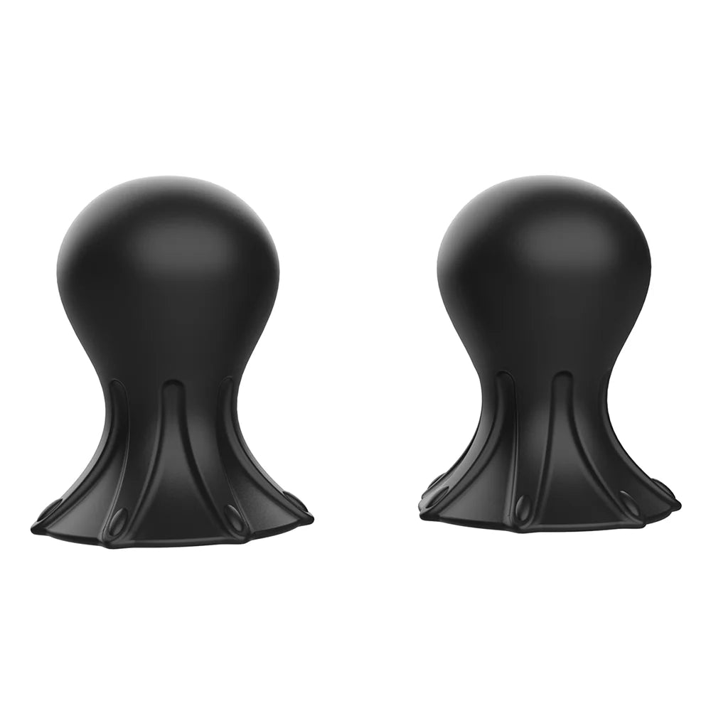 2PCS Nipple Sucker G Spot Nipple Pump Suction Cup Breast Massager Clitoris Stimulator No Vibrator Sex Toys For Woman Couples